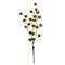 12" Christmas Glitter Plastic Pine Cones Branch Picks, 6ct.